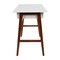 Merrick Lane Litchfield 42" Writing Desk with Divided Storage Drawer